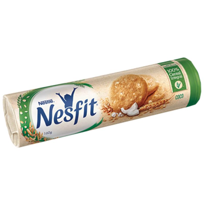 Biscoito Nesfit Coco 160g - Nestlé