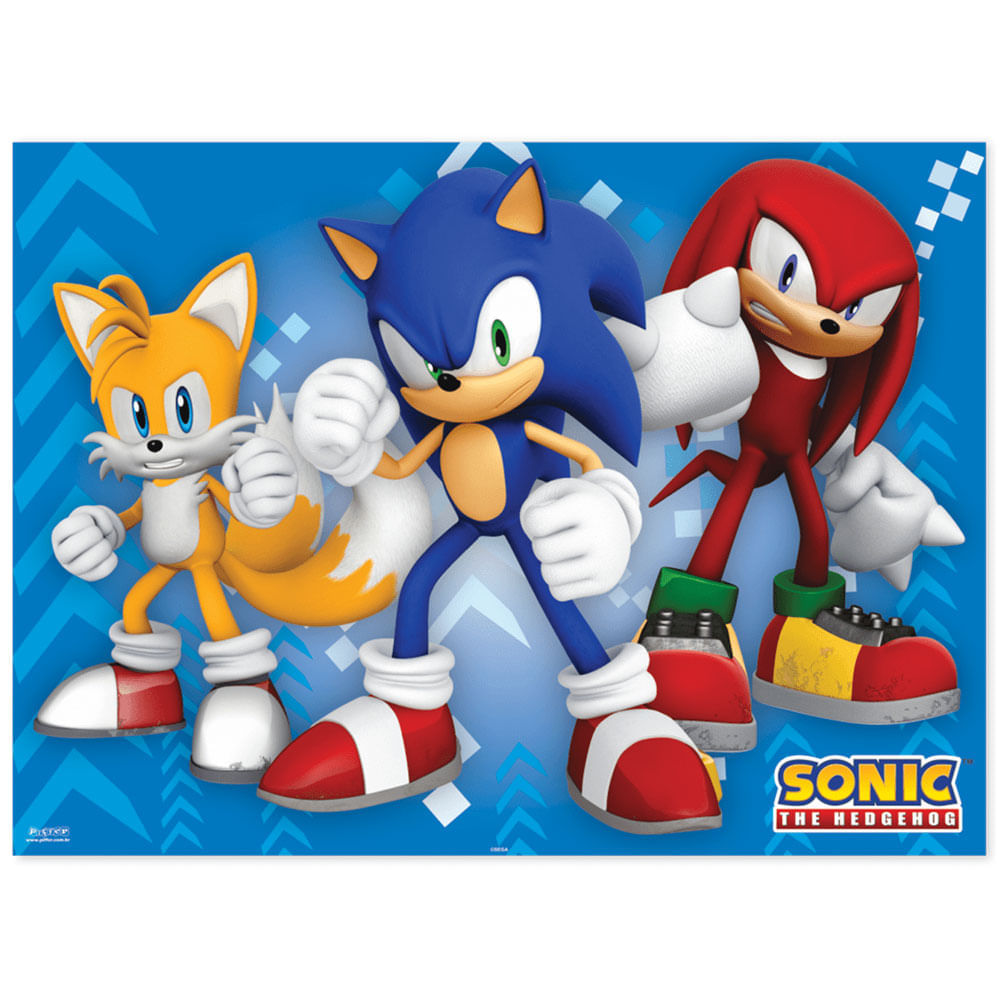 Sonic - Sonic Amarelo 15  Festas de aniversário do sonic, Sônica, Boneco  do sonic