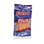 SANRO LUVA BORRACHA PAR PLUS LARANJA P