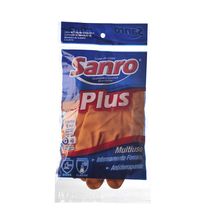 SANRO LUVA BORRACHA PAR PLUS LARANJA G