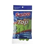 SANRO LUVA BORRACHA PAR TOP FORRRADA VERDE P