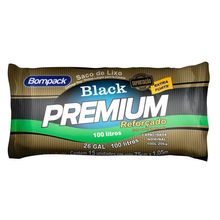 BOMPACK SACO P/LIXO PR 100LT PREMIUM C/15