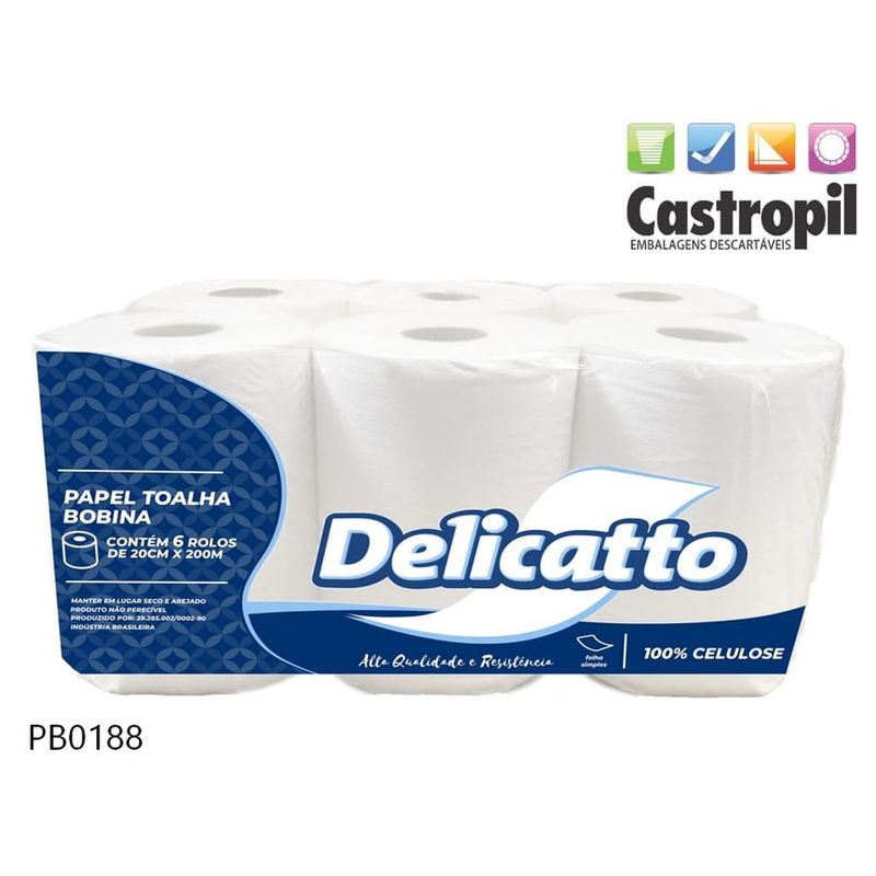TOALHA BOB.DELICATTO 24GR 100%CEL FS 6X20X200