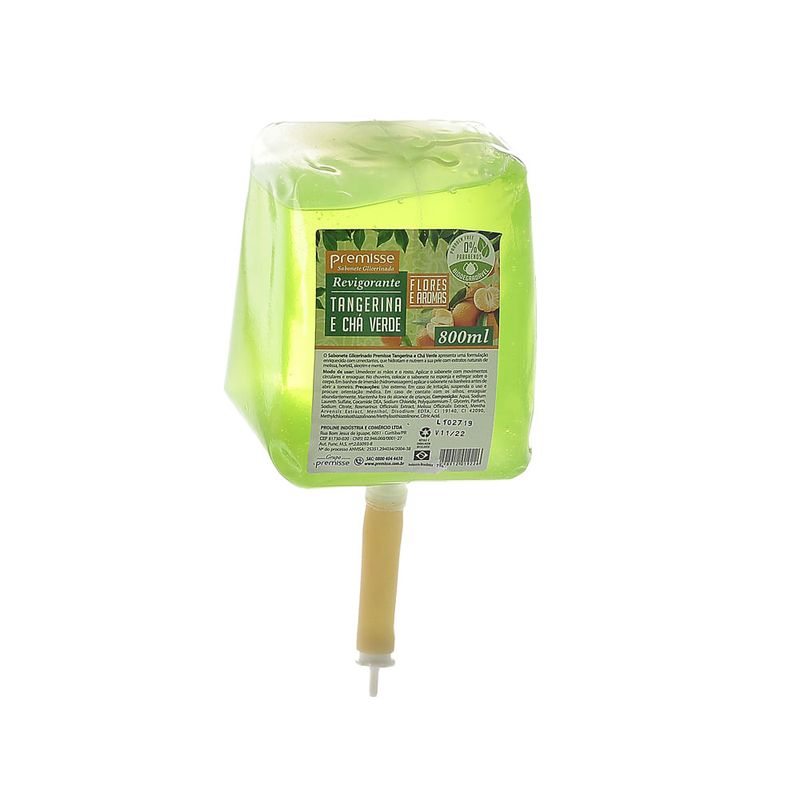 PREMISSE SAB REF TANG E CHA VERDE 800ML C/6