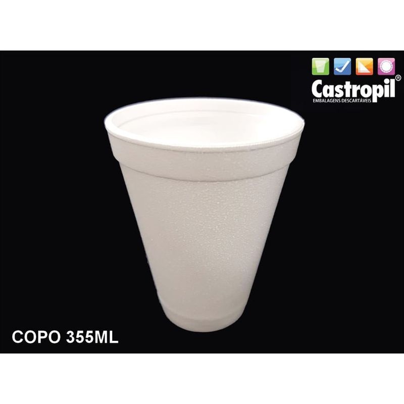 DARNEL COPO 355ML (12OZ) ISOPOR C/50X20