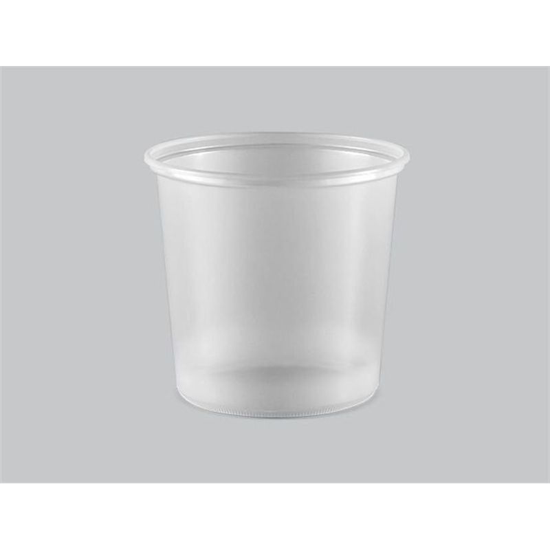 COPAZA POTE P-08 500ML LISO TRANSL. C/20X50