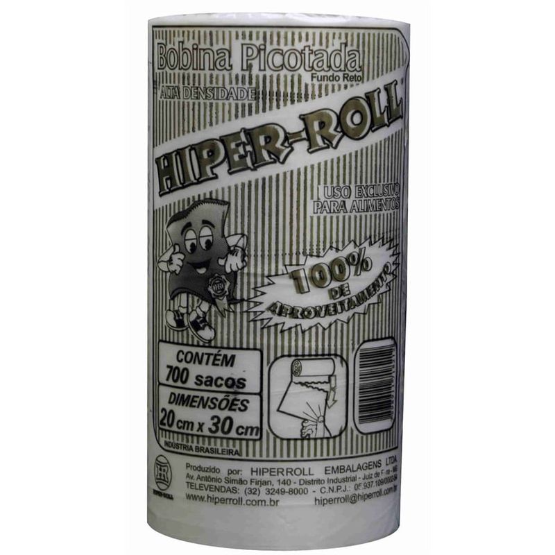 HIPER-ROLL BOB. PICOTADA 01KG 20X30 C/700
