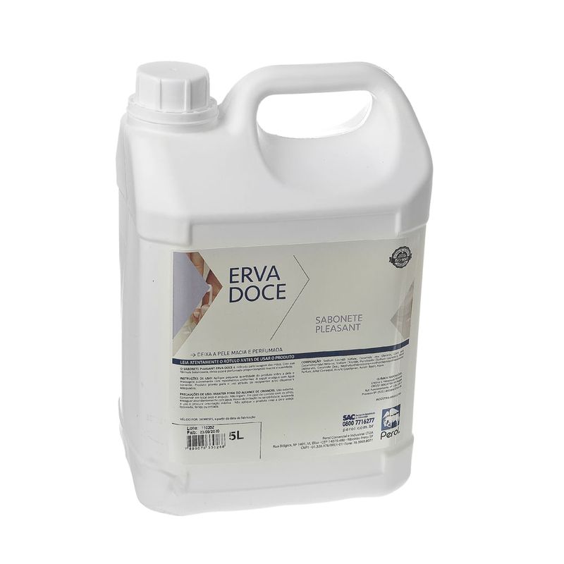 PEROL SABONETE PLEASANT ERVA-DOCE 5LT