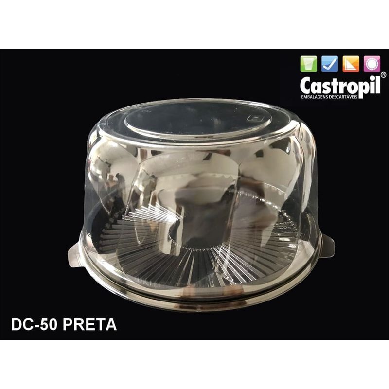 DARNEL DC-50A PRETA C/TP C/50 VISUAL DOME