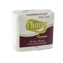 GUARDANAPO MESA PLUMA FLD 23X24 C/4X(16X50)