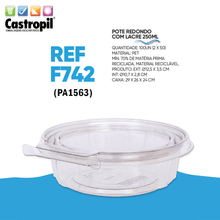FIBRAFORM POTE RED F742 (250ML)C/LACRE C/2X50