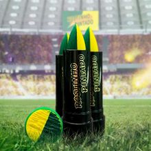 Batom Brasil Verde e Amarelo - Rostinho Pintado