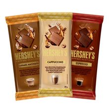 Kit 3 Tabletes Coffee Creations 85g - Macchiato, Cappuccino e Espresso