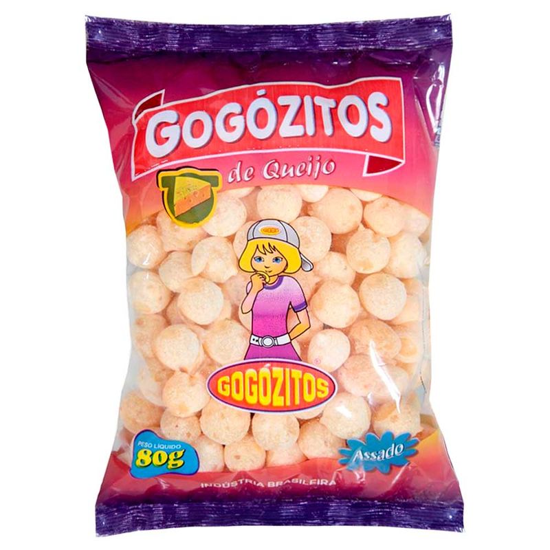 Biscoito de Polvilho Queijo 80g - Gogo
