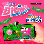 Chiclete Hortelã Big Big Realidade Aumentada 315g - Arcor