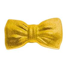 Carnaval Gravata Borboleta Dourado - Cromus