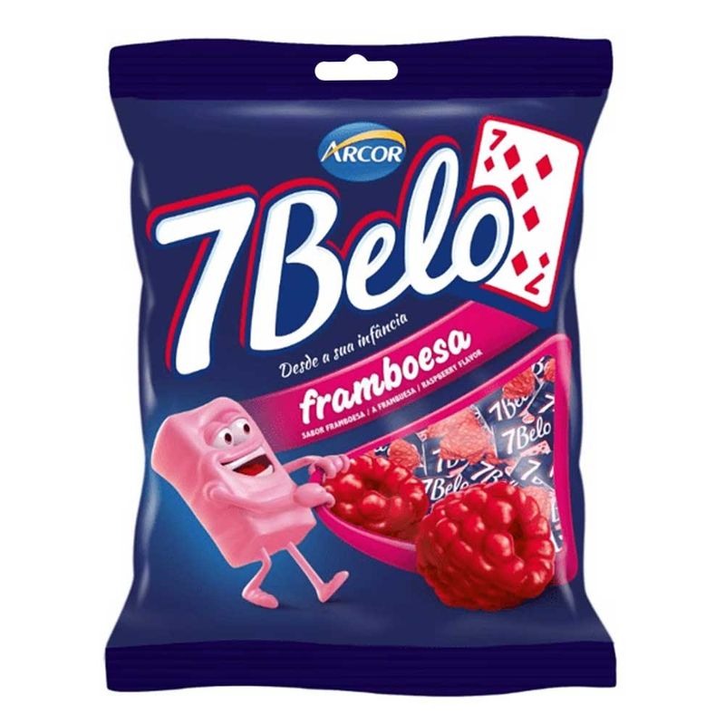 Bala 7 Belo Framboesa 100g - Arcor