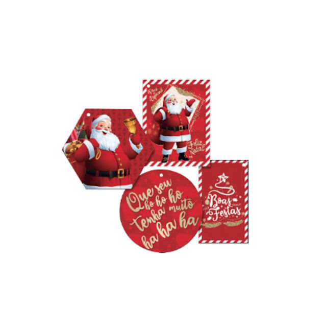 Kit Fantasia Natal Papai Noel Com 5 Peças - Bom Preço Magazine