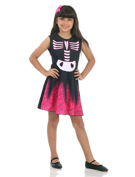 Fantasia Halloween Esqueleto Infantil – Pop Candy