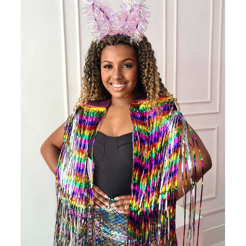 Ombreira Longa Multicolor Adulto