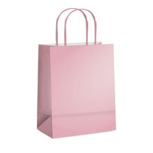 Sacola Laminada Rosa Velho Metal Fosco P 21,5X15X8