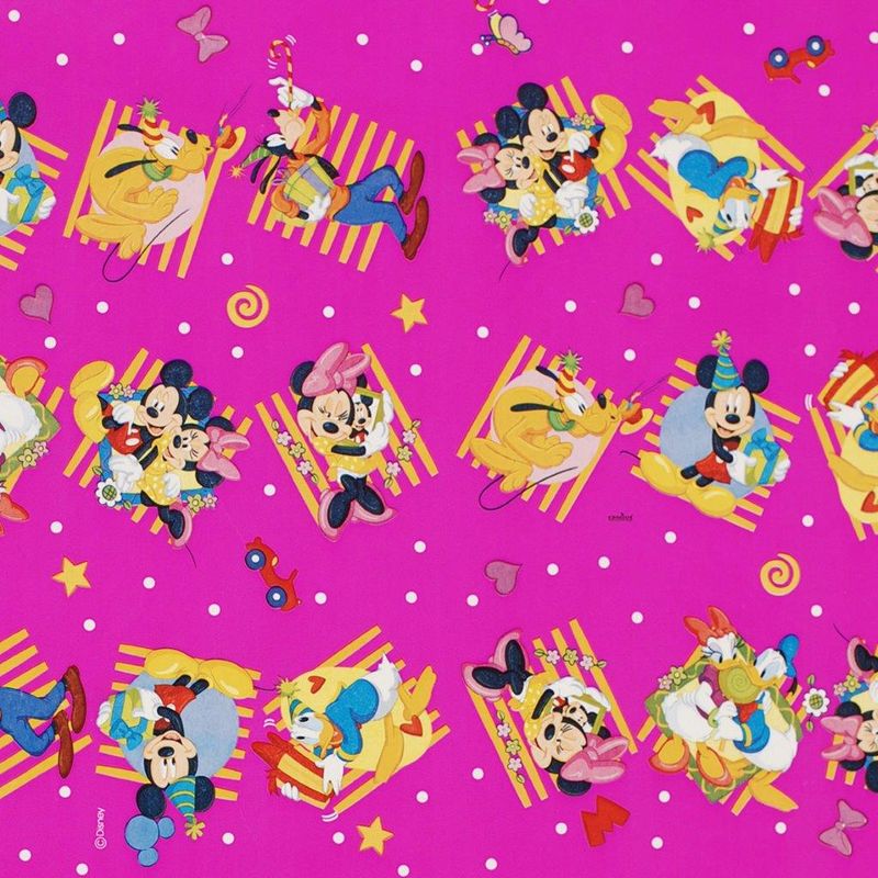 Saco 10X14 Disney Romantico Rosa - 100 Un