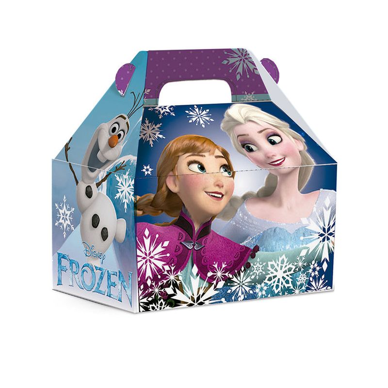 Caixa Maleta Kids Frozen G 15X10X15 - 10 Un