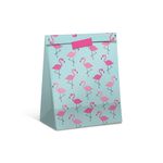 Pacote para Presente Flamingo P 21,5X15X8