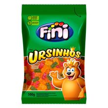 Bala Gelatina Ursinhos Brilho 500g - Fini