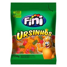 Bala de Gelatina Ursinhos Brilho 250g - Fini
