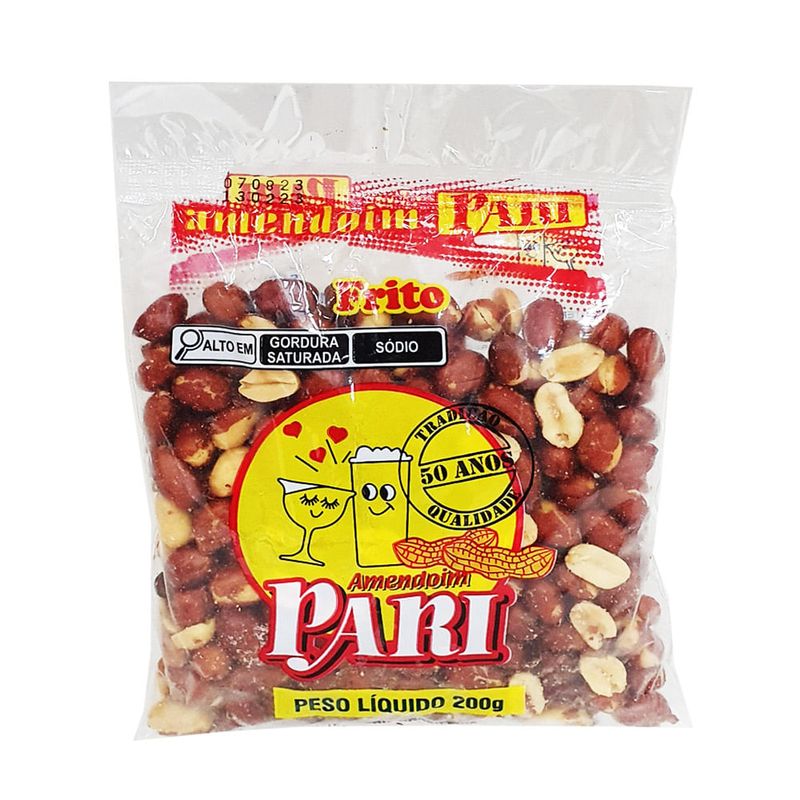 Amendoim Frito Salgado 200g - Pari