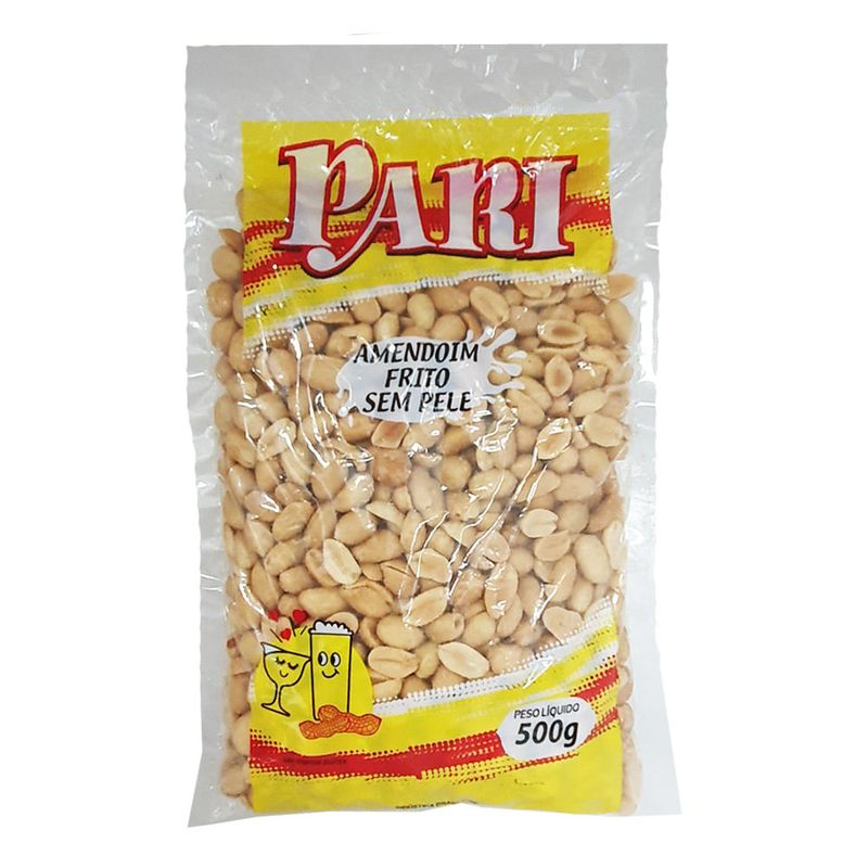 Amendoim Frito sem Pele Salgado 500g - Pari
