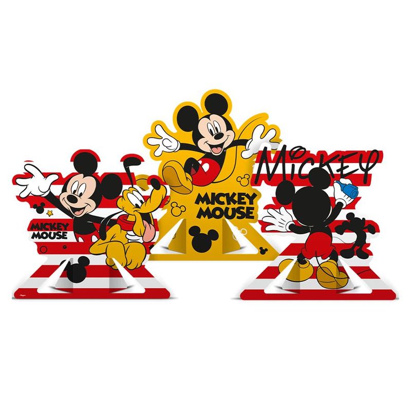 Mickey Mouse - Topper de Bolo - 1 unidade - Regina