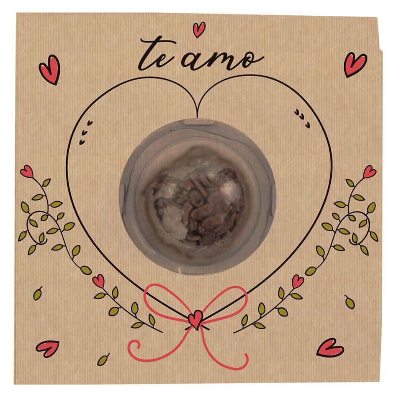 Cartão para Bombom Te Amo 11x11cm Un - Carber