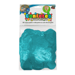 Confete Redondo Metalizado 25g - Azul Celeste Dupla Face