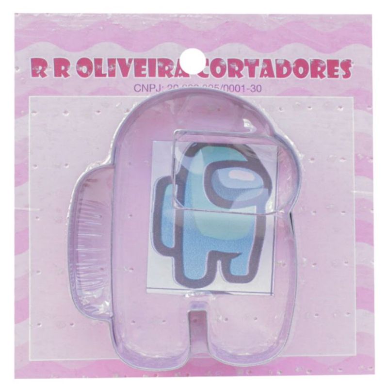 Cortador Among Us 1M Ref. 478 RR Cortadores Rizzo Confeitaria