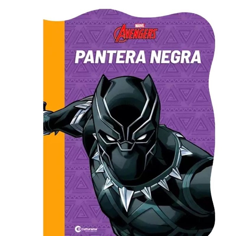 Livro ilustrado - Pantera Negra - 1 unidade - Marvel