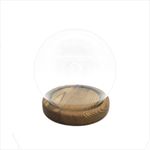 Cupula Redoma de Vidro Decorativa - Redonda - 1 unidade - ArtLille
