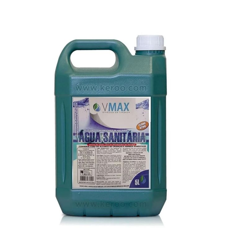 LIMPEZA AGUA SANITARIA VMAX 5 LT