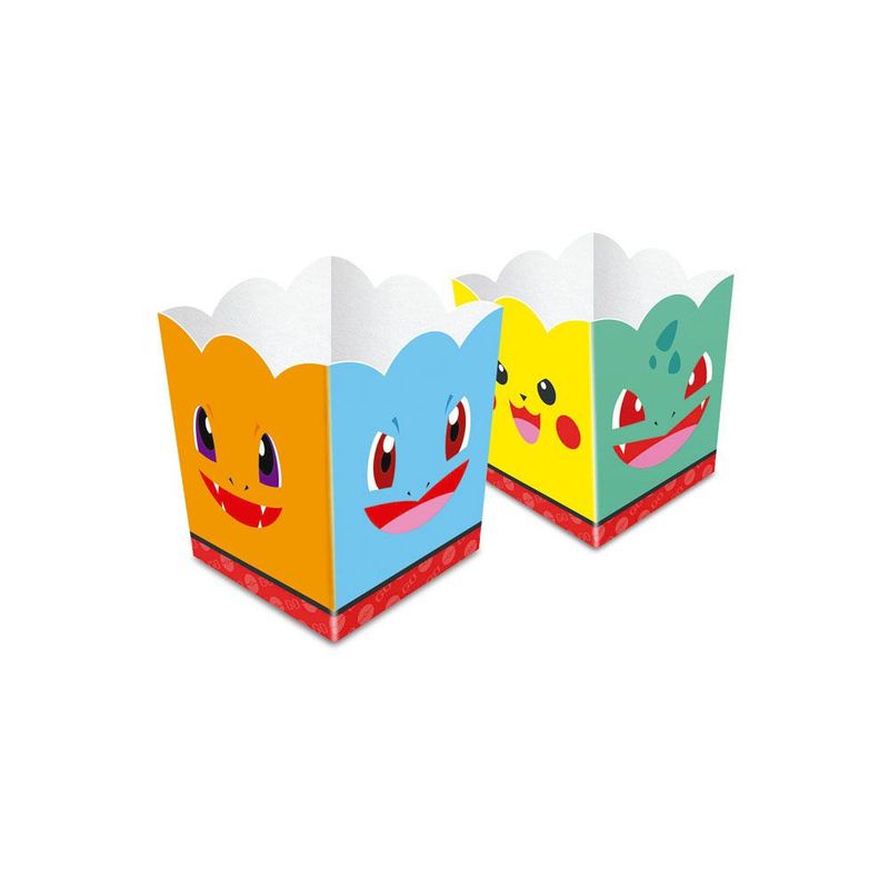Caixa para Lembrancinhas Festa Pokemon - 8 unidades - Junco - Rizzo Festas  - Rizzo Embalagens