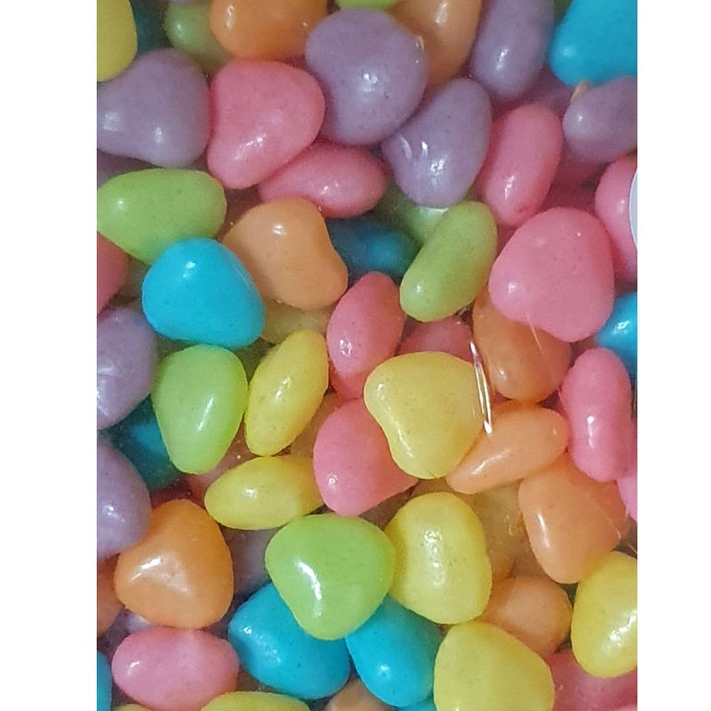 Confeito Pipper Coração Tutti-Frutti Candy Color 500g - Sams