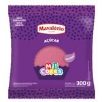 Açúcar Cristal Rosa Mil Cores 300g - Mavalério