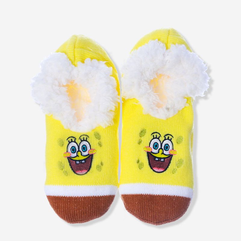 Meia Pantufa Bob Esponja 34/38