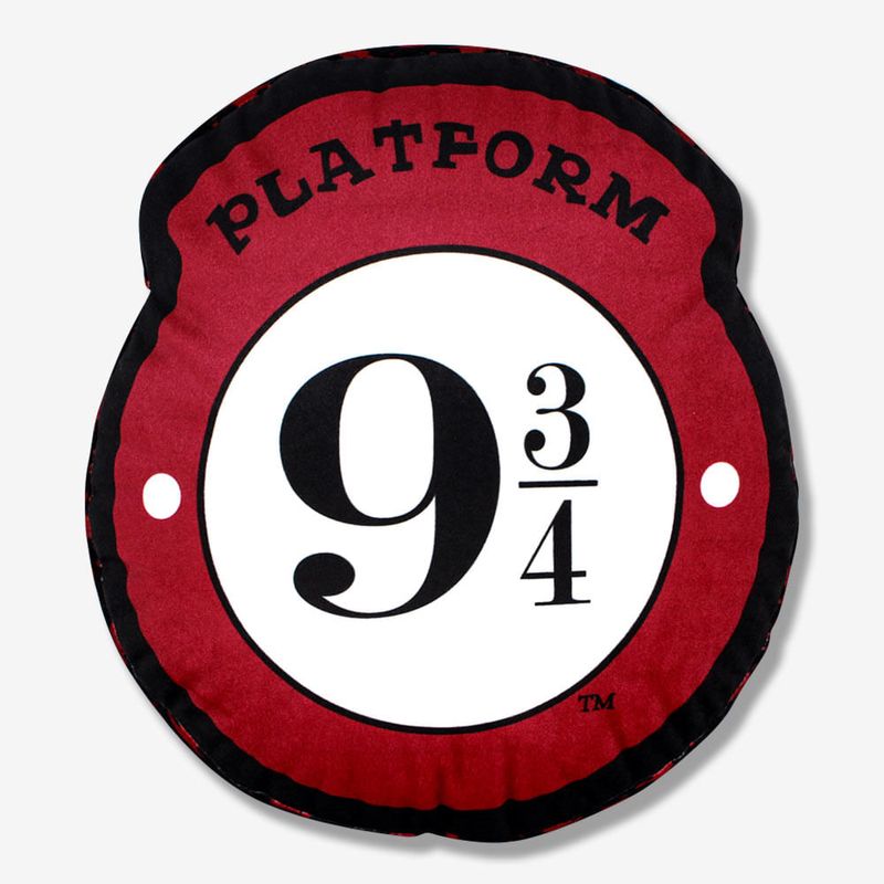 Almofada Formato Plataforma 9 3/4 - Harry Potter