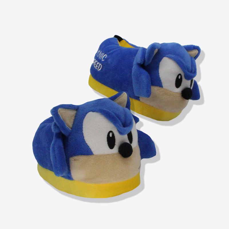 Pantufa Infantil Sonic - Sega 26 AO 28