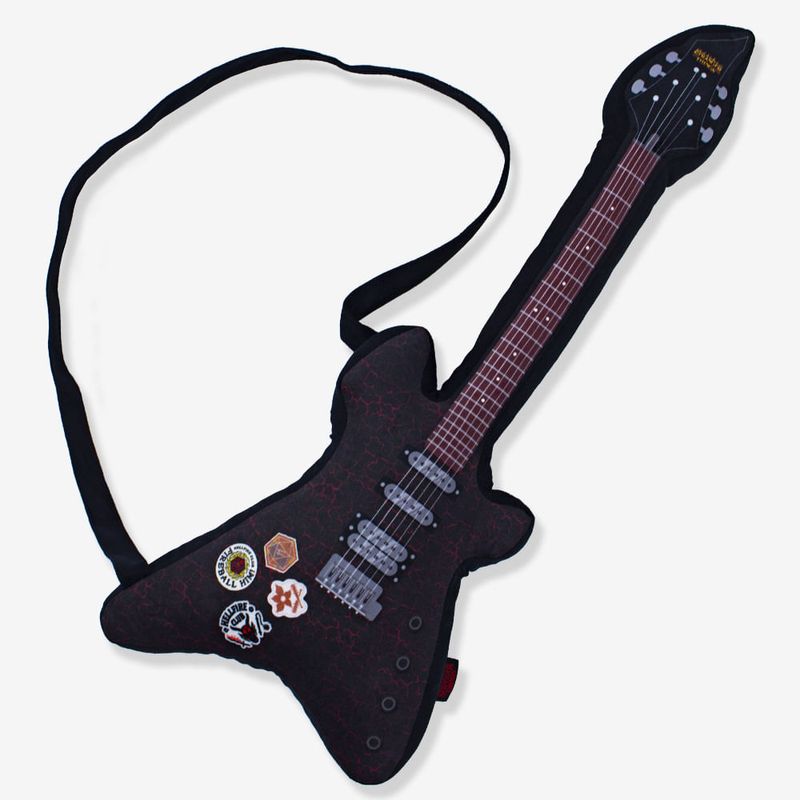 Almofada Formato Guitarra Eddie Munson - Stranger Things