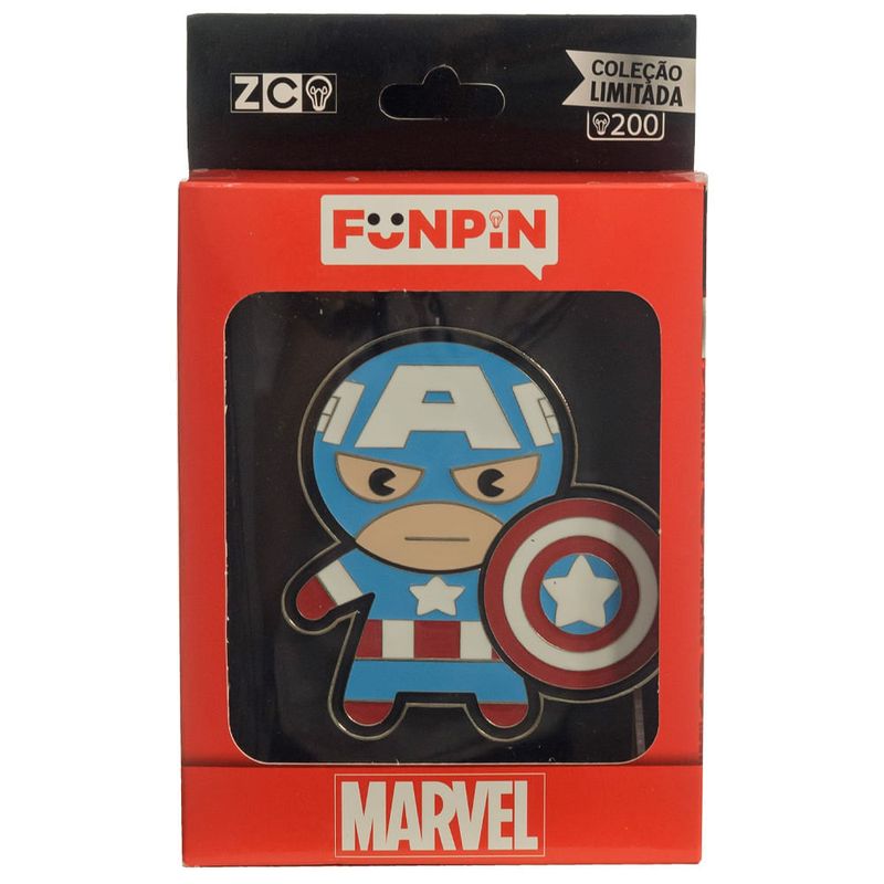 FunPin Capitão América - Marvel