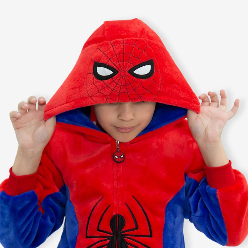 Macacão Kigurumi Infantil de 3 a 4 Anos Homem-Aranha – Marvel