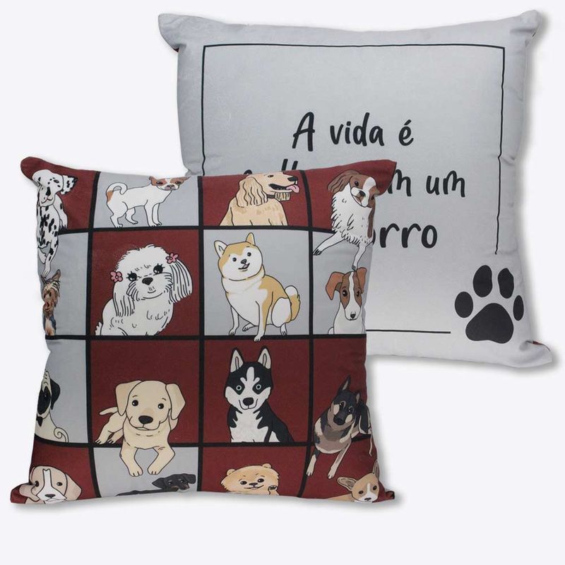 Almofada 40x40 Dogs