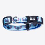 Coleira Para Cachorro Zonacriativa Pets Stitch - Disney  P